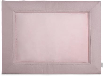 Baby's Only - Laufgittereinlage Sparkle - Krabbeldecke für Baby - Mit subtil Glitzernde Strickarbeit - Silber-Rosa Melee - 80x100 cm