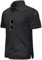 TACVASEN Herren Kurzarm Atmungsaktiv Poloshirts Tennis Polo Outdoor Golf T-Shirts mit Knöpfen (Schwarz, 3XL)