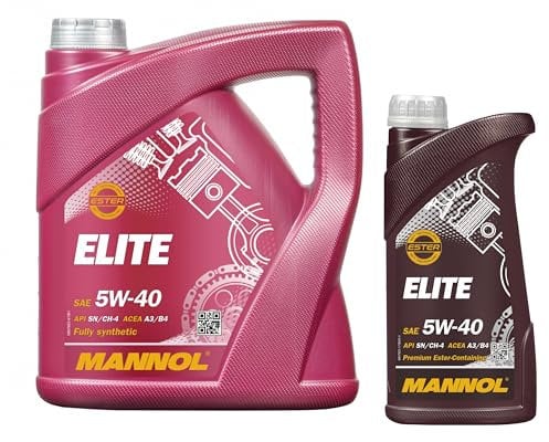 5 Liter OriginalMANNOL Elite 5W-40 API SN/CF Motoröl Engine Oil Öl