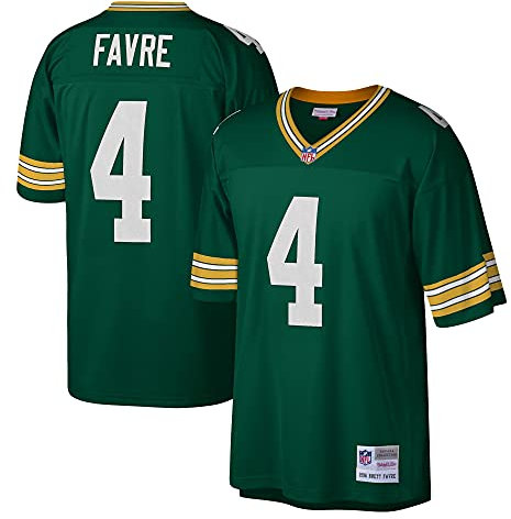 Mitchell & Ness NFL Legacy Jersey - Green Bay Packers - Brett Favre #4, Grün, XXL