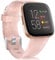 Oielai für Fitbit Versa 2 Armband/Fitbit Versa Armband, Silikon Sport Klassisch Ersatzarmband Armbänder Kompatibel mit Fitbit Versa Lite/Fitbit Versa 2/Fitbit Versa, Groß Glitter Rosegold