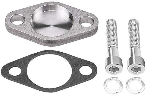 Piastra otturatore valvola EGR, set piastra otturatore valvola EGR da 8 mm con guarnizione per BM-W E53 E38 E39 E46 X5 SI-A0254