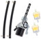 AISEN Benzinhahn mit Wassersack Benzinfilter Benzinschlauch für Simson S50 S51 S53 S70 S83 SR4-1 Spatz, SR4-2 Star, SR4-3 Sperber, SR4-4 Habicht