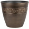 Classic Home and Garden - Vaso da fiori in resina, stile corinzio, bronzo, 20,3 cm