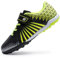 VLOOKST Boys' Football Boots Kids Girls Astro Turf Trainers Non-Slip Junior Soccer Shoes Sports Shoes Outdoor Athletic Sneakers Football Shoes Unisex Black 12.5UK