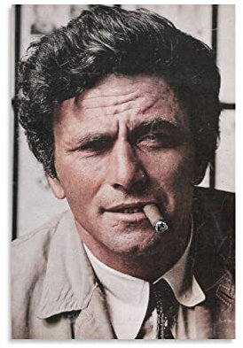 LIANGFANG Columbo Classic Suspense Series Art Poster 14 Poster Dekorative Malerei Leinwand Wandkunst Wohnzimmer Poster Schlafzimmer Gemälde 40 x 60 cm