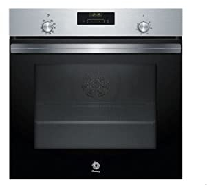 Balay - Horno, 60 x 60 cm, Control Comfort, Asistente de limpieza Aqualisis, Acero inoxidable, 3HB4131X2