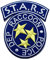 S.T.A.R.S. Raccoon City R.P.D. Aufnäher zum Aufbügeln, bestickt, für Kostüme/Cosplay, Größe: 100 x 85 mm, erhältlich in den Farben Schwarz oder Blau (blau)