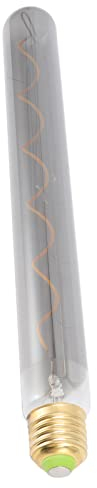 Fdit LED Lange Röhrenlampe, T300 LED Birne E27 E26 Dimmbar Antik Warmes Licht Edison Vintage Birne für Kronleuchter Tischlampen