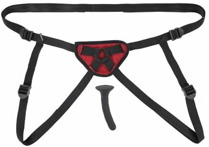 Sportsheets Saffron Silicone Pegging Kit Red 93 cm