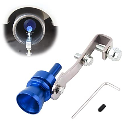 Auspuff Sound Booster, Soundgenerator Auto, Auto Turbo Whistle, Turbo Sound Whistle, Auto Car Turbo Sound Simulator Pfeife, Auspuff Verstärker, Auto Sound Auspuff, Aluminiumlegierung Turbo Simulator
