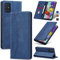 Jasonyu Case for Samsung Galaxy A51 4G Leather Wallet Flip Cover with Card Holder,Kickstand, Magnetic Closure,TPU Shockproof Phone Case Compatible with Samsung A51 4G (Blue)