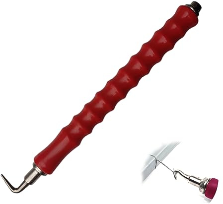 Vastsea Draht Twister Drillapparat, Semi-Automatischer Rebar Tie Draht Twister, Baustelle Verstärkung Bindewerkzeug, Gelten für Drilldraht, Rödeldraht(Rot)