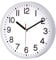 Wall Clock Silent & Non Ticking Modern Quartz 9- Battery Operated Digital Quiet Sweep Office/home/school/Kitchen Decor Clocks(Silver)