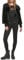 KARL LAGERFELD Paris Damen Kunstpelz Jacke, Strickkragen, Schwarz, L