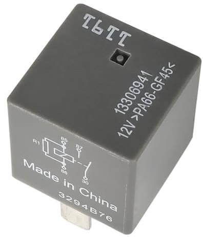 13306941 12VDC 30A 4Pins Equipment Multi-Purpose Relay for Fan Starters 1191