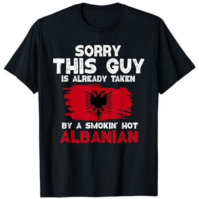Albanische Flagge Shqip Shqiponja Albanischer Adler Albanien T-Shirt