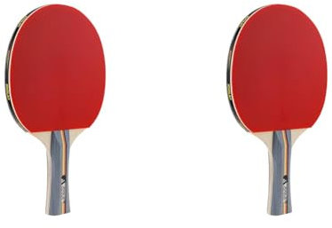 JOOLA Tischtennisschläger Team School Hochwertiger Tischtennis-Schläger - Ideal für Freizeitsport 1,5 MM Schwamm (Packung mit 2)
