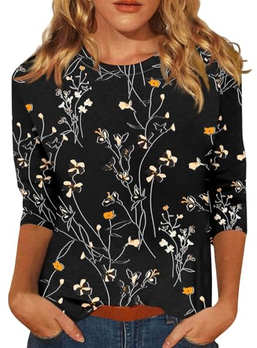 Vasreyy Oversize Pullover Damen Geschenke für Frauen Damen Pullover lang Oberteil Damen elegant festlich Glitzer Pulli Damen Hawaiihemd Damenpullover Viktorianische Bluse Oversized Hoodie (M, Yellow)