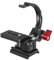 Clyictz Staffa di supporto per obiettivo nero semicircolare orizzontale verticale per fotocamera DSLR Supporto video Cold Shoe Camera Video Holder
