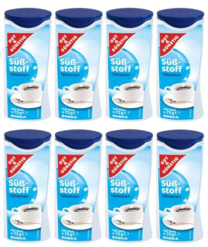 Gut und Günstig Süßstoff Tabletten 8 x 1.200 Stück