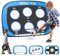 Bnlei 4 in 1 Fussballtore für Garten Kinder, Mini Faltbares Fußballtor Kinder Trainingszubehör, Kleine Fussball Tor mit Torwand, Fußball Tor Trainingsset Tore Gate, 120 x 90 x 90 cm
