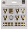 Picture Hanging Kit Heavy Duty Metal Picture Hooks Multiuse Picture Hanger Set Included Hooks Nails & Hanging Wire Wall Mount Picture Eyelets For Artwork Photo Frames Canvases Mirrors Paintings (60pc)