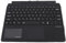 Diyeeni Ultra Slim Bluetooth Keyboard, 7 Color Backlight Wireless Keyboard with Touchpad for Surface Pro 8/9/10/11/X, Built in Rechargeable Battery, ABS + PU Material (Black)