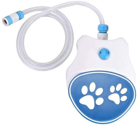 Outdoor Pet Sprinkler Toy - Dog Water Fountain Step on, Hydration Dispenser | Self-Activated Dog Drinking Tool Soft Hose, Fun Splash Toy for Backyard Lawn Playtime Refreshing Water Access