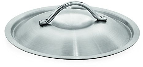 Deckel für GROSSKÜCHENGESCHIRR SERIE 5200, aus CNS 18/10 - PREMIUM-QUALITÄT (A10 - passend für Ø 50 cm)
