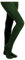 YSABEL MORA - Panty térmico Infantil 140 Denier Verde Botella