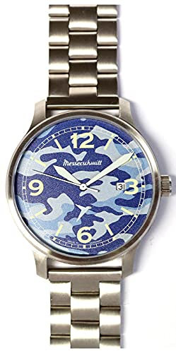 Aristo Herren Messerschmitt Uhr Navy ME-42N-MB