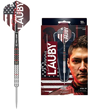 Target Darts Danny Lauby Gen 1 24G 90% Wolfram Steeldarts-Set Dartpfeile