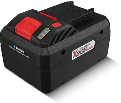 Batteria Smart Parkside Performance Bluetooth da 4 Ah 8 Ah 20 V Caricabatterie intelligente con molte funzioni (Smart Batteria 8 Ah)