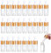 NOLACE Flacons en Verre 25 Pièces Avec Pipette, 3ML Bouteilles Vides Avec Compte-gouttes Pour Huiles Essentielles, Parfum, Huile Parfumée - Transparent