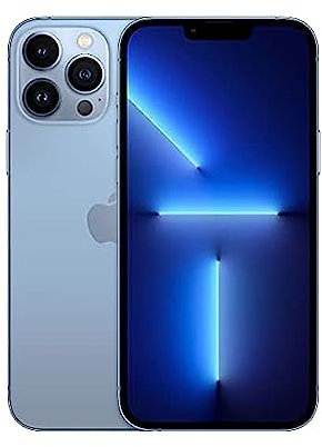 Apple iPhone 13 Pro Max, 256GB, Sierra Blue (Renewed Premium)