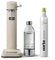 Aarke Carbonator 3, Premium Wassersprudler, Sand Finish + Aarke 60L CO2-Zylinder, 100% erneuerbares CO2