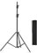 Light Stand 2,6m Lichtständer mit 6,35mm auf 9,5mm Universal-Adapter für Studio Monolight Softbox Reflektor Fotografie Hochformat Video