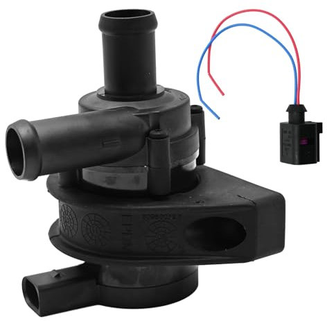 Hoypeyfiy Auxiliary Engine Coolant Car Water Pump With Cable Replacement for Skoda 1K0965561J 1K0965561G 1K0965561D