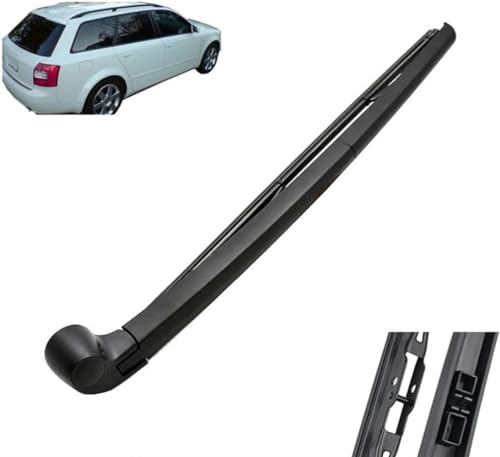 LMMPP Heckwischerblatt und Wischerarm für A-UDI für A4 B6 B7 S4 (2001-2008) Auto-Heckwischer