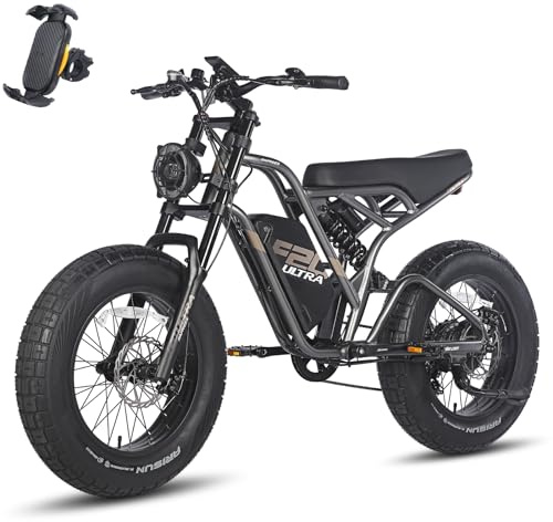 Fafrees F20 Ultra [ Offiziell ] E Bike Mountainbike Batterie 48V 25Ah bis 140KM Reichweite, 79N.m Elektrofahrrad Damen, E Fahrrad 7, Elektrisches Fahrrad IPX5, Ebike Herren Fatbike bis 180 KG