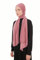 Ayisah Jersey Kopftuch Damen Hijab Muslimisch - Soft Pink Premium Jersey Hijab Kopftuch Für Damen - Dehnbar Moderne Islamische Hidzab Kopftücher Schal - Hidzab Kopftücher 70x180 cm (Soft Pink)