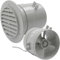 Comet Wandlüfter für Wohnwagen, Wohnmobil, Caravan, Van, hellgrau, 12 Volt, 7 Watt, Ø 80 mm