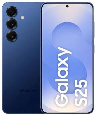 Samsung Galaxy S25 5G, 256GB, 12GB RAM, 50+12+10 Tripla Camera, 6.2 pollici Grande Display, Blu (Navy)