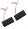 UTTASU Kohlebürsten Set A27343 für Porter Cable DWP611 PK 450PK Elektrowerkzeug Ersatzteile 2 Stück Motor Reparatursatz Kompatibel mit Oberfräsenwerkzeugen