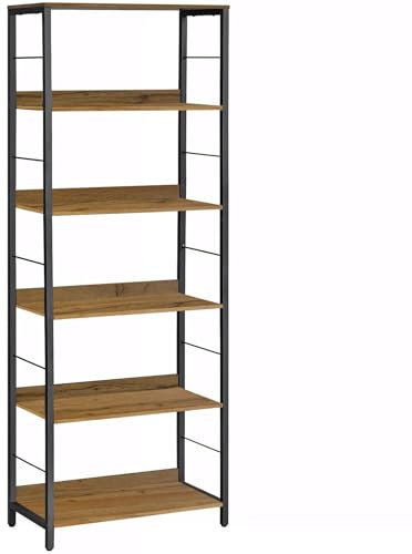 BEGRYF, Stufenregal, Holzregal stehend, Bookshelf, Leiterregal, Bücherregal, Bücherschrank, Raumteiler Regal,