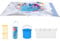 Piscine De Plage,2 x 2 M Piscine Enfant - Tapis Anti-Sable Imperméable 2 en 1 pour Pique-Nique et Vacances en Extérieur