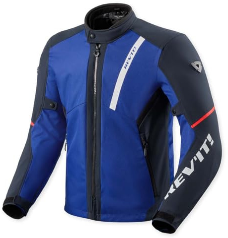 REV'IT! Revit Venator H2O wasserdichte Motorrad Textiljacke, blau/blau, XL