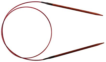 KnitPro K31087 Rundstricknadel, Wood, Braun, 80cm x 3.5mm
