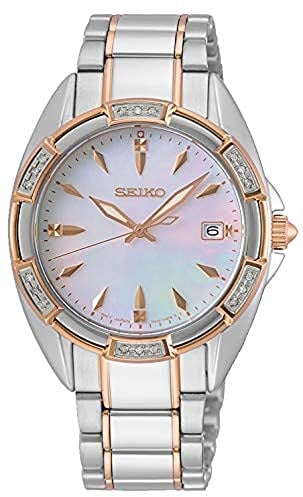 Seiko Damen-Uhr Quarz Edelstahl mit Edelstahlband SKK878P1